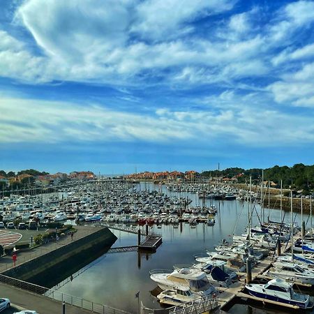 Port Sud - T3 En Duplex Avec Vue Panoramique Sur Le Port De Capbreton Lejlighed Eksteriør billede