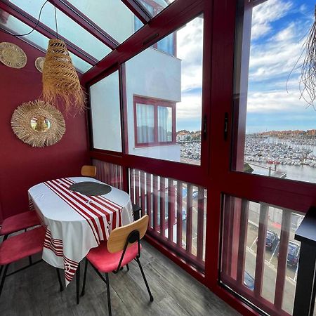 Port Sud - T3 En Duplex Avec Vue Panoramique Sur Le Port De Capbreton Lejlighed Eksteriør billede