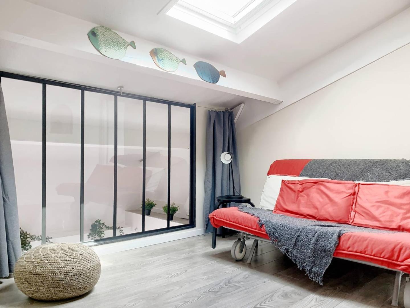 Port Sud - T3 En Duplex Avec Vue Panoramique Sur Le Port De Capbreton Lejlighed Eksteriør billede